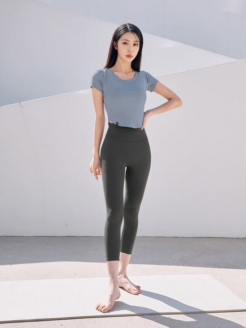 XELLA Light Round Cropped Top