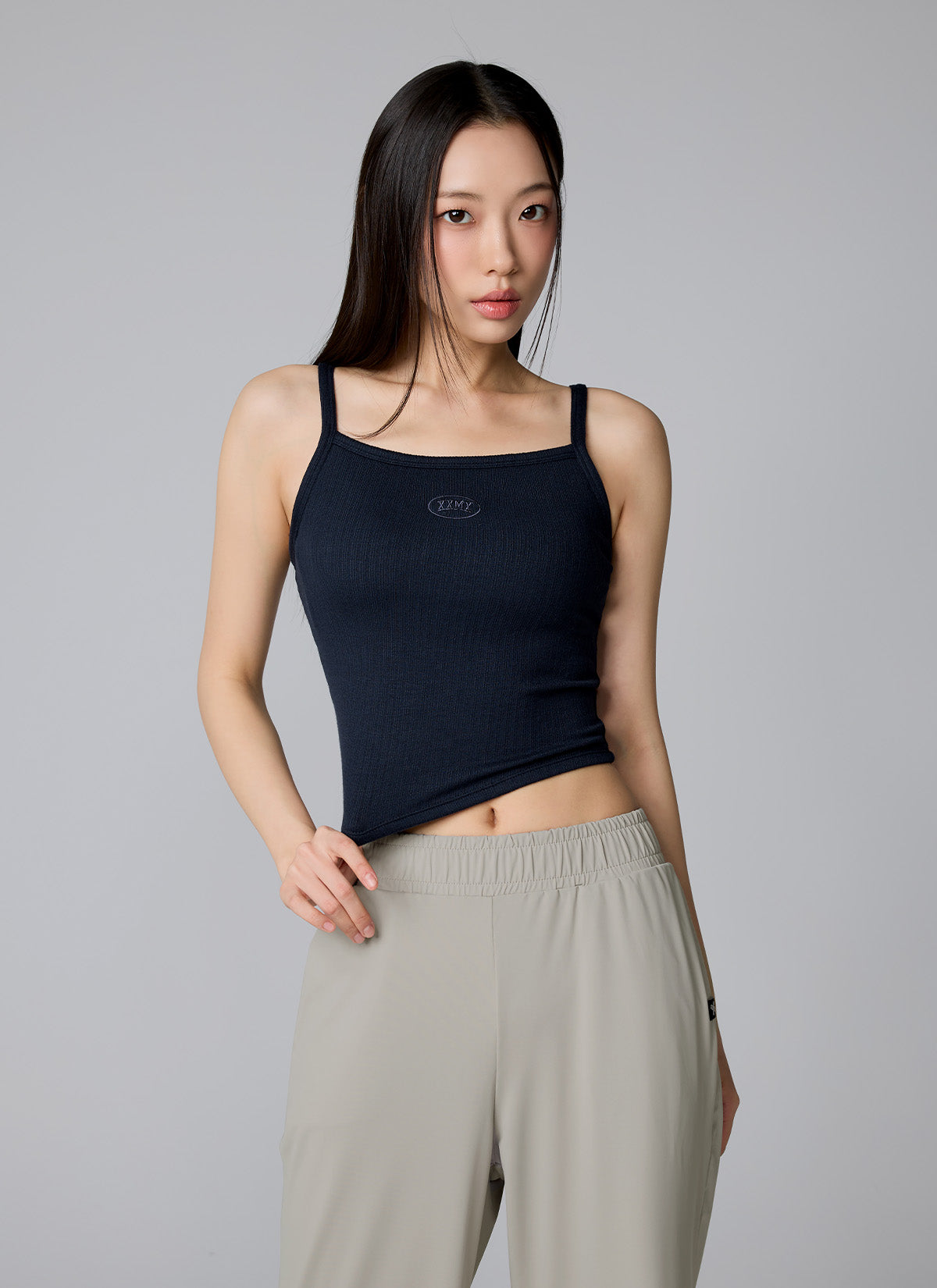 Ribbed Tension In-pad Sleeveless