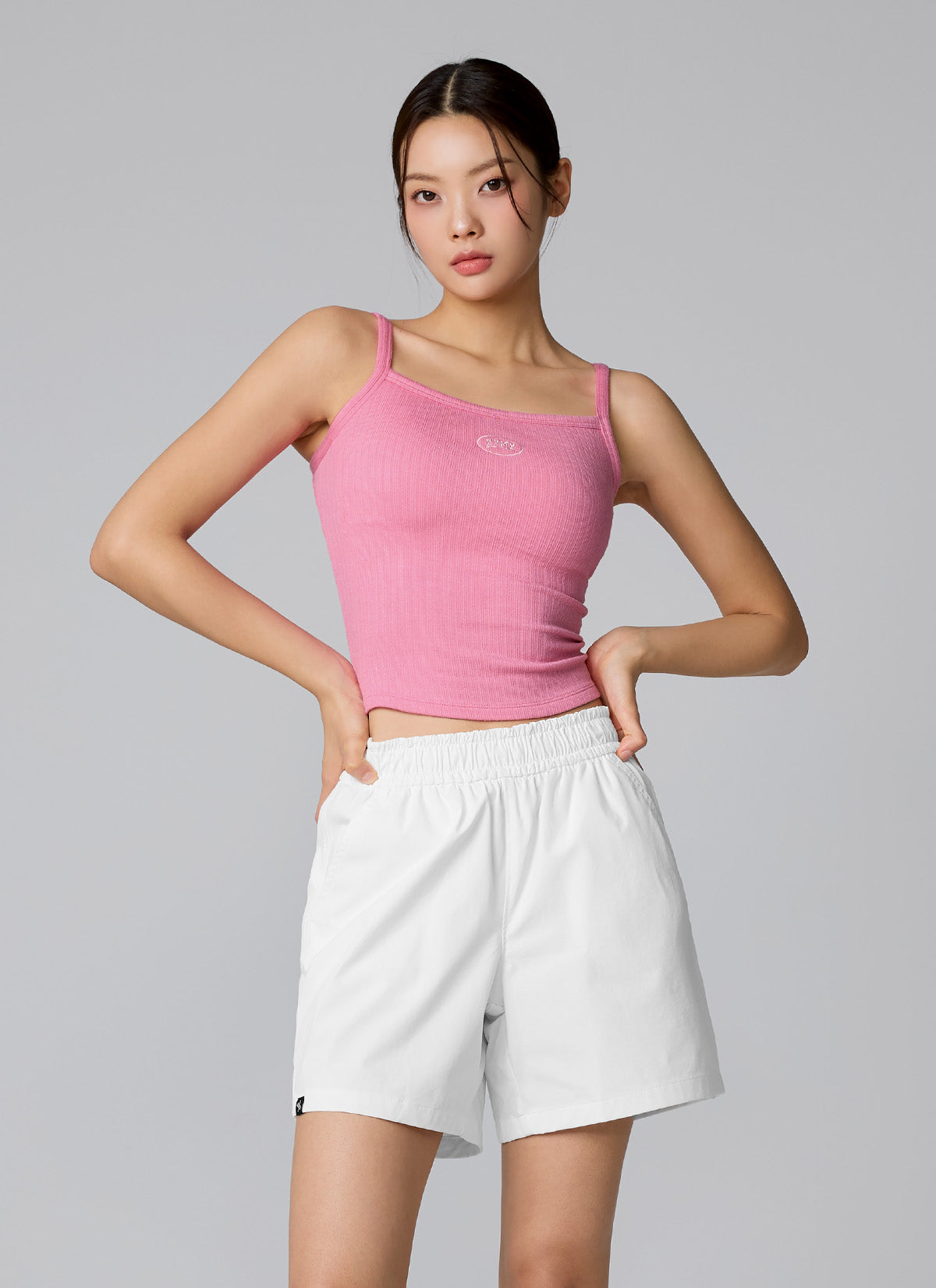 Ribbed Tension In-pad Sleeveless