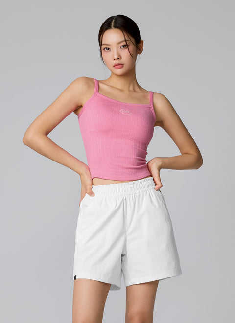 Ribbed Tension In-pad Sleeveless