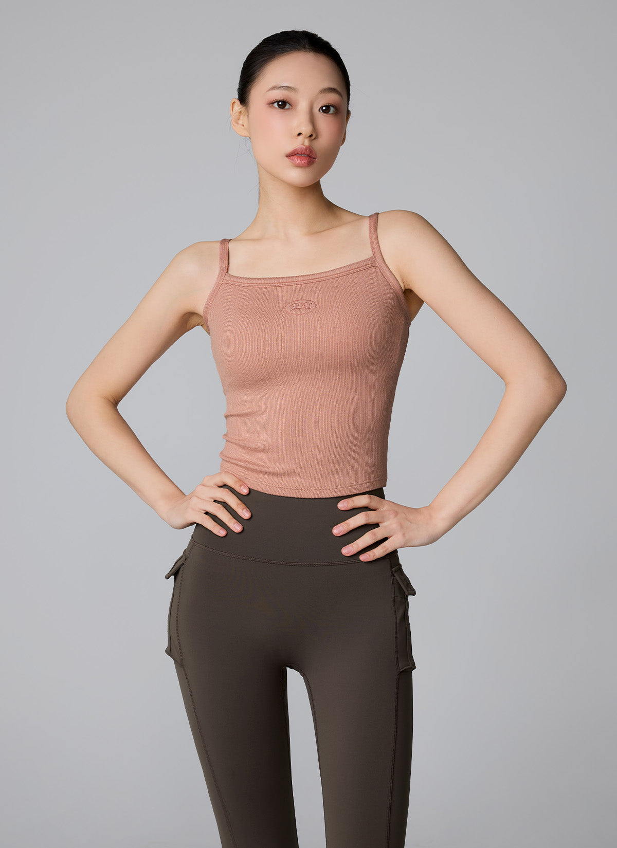 Ribbed Tension In-pad Sleeveless