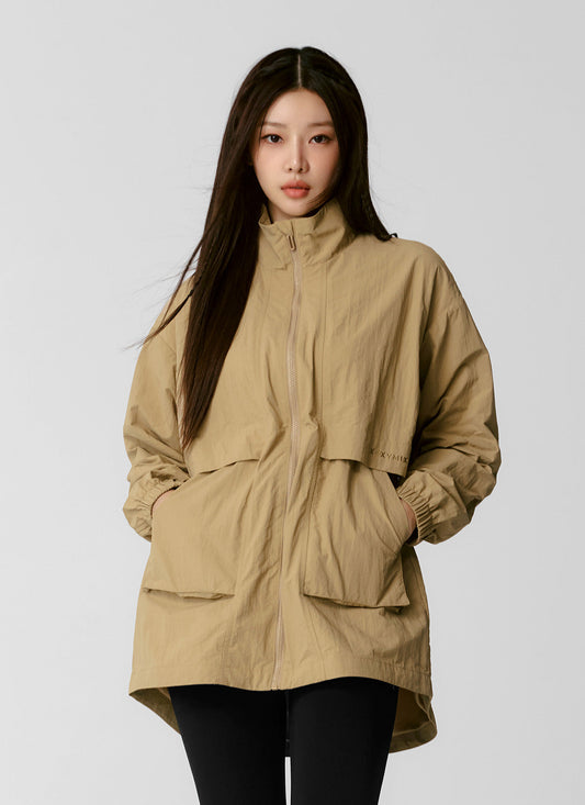 Wind Shield Out Pocket Jacket