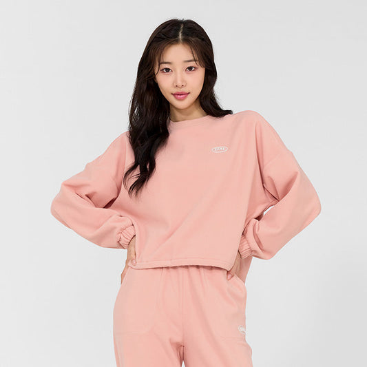 Light Fleece Crop Sweatshirts