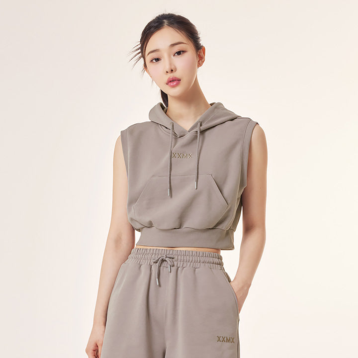 Easy Going Sleeveless Hoodie