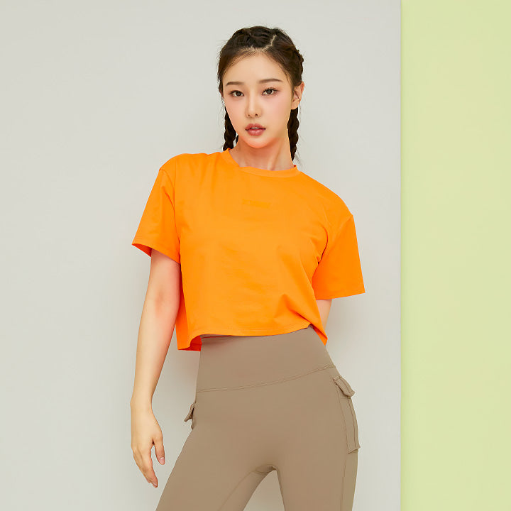 Eco Dex Crop Short Sleeve