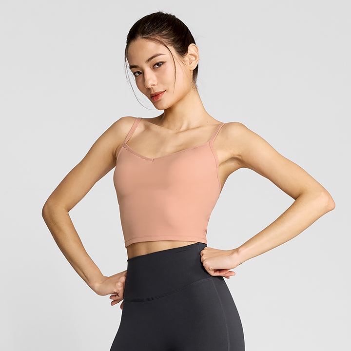 Black Label Signature Breathe Padded Bra Top