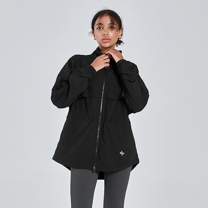 Highneck Out-String Windbreaker