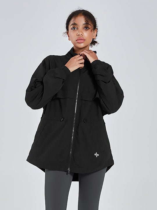 Highneck Out-String Windbreaker