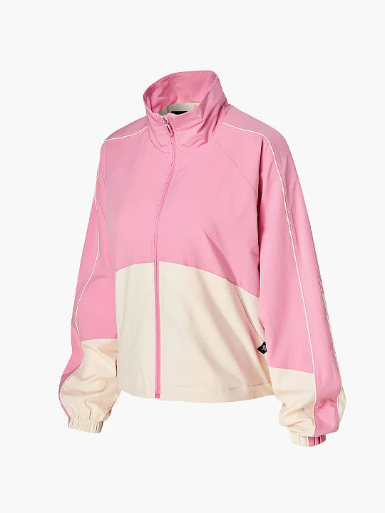 Mild Color Block Windbreaker