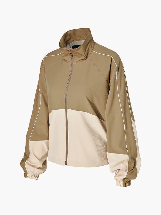 Mild Color Block Windbreaker