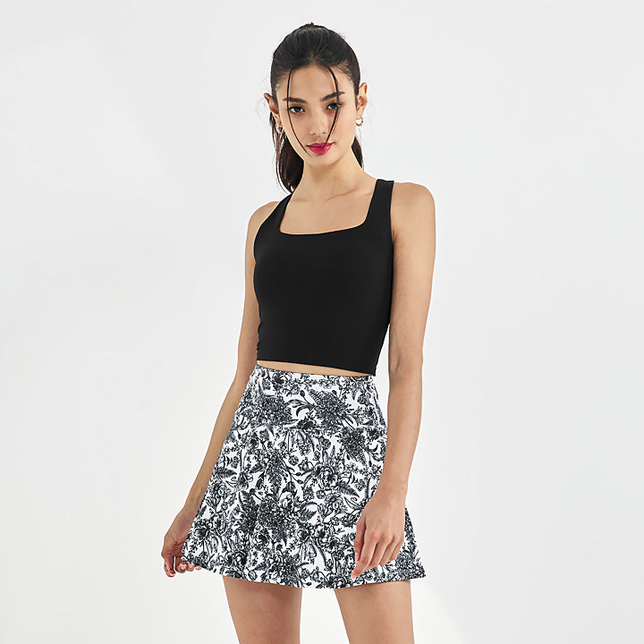 Black Label Signature Life Essential Flower Skirt