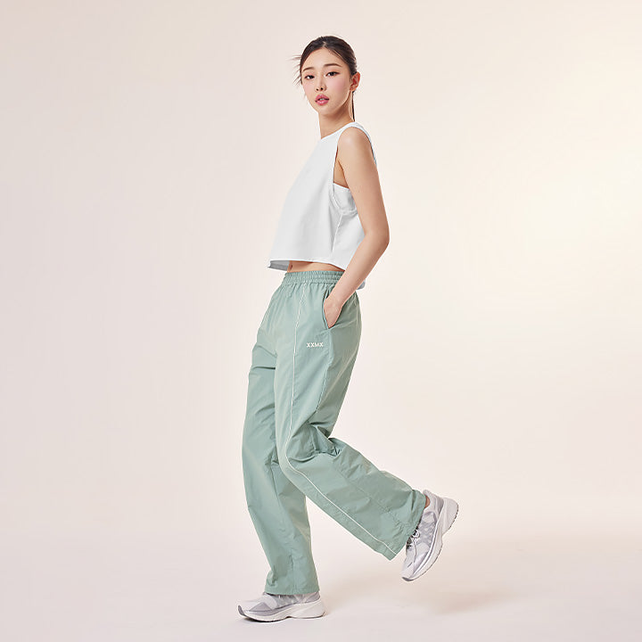 Woven Piping Two-Way Pants