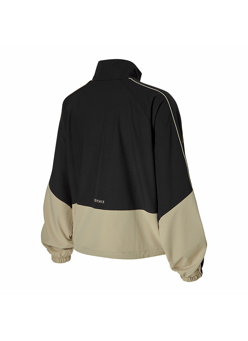 Mild Color Block Windbreaker