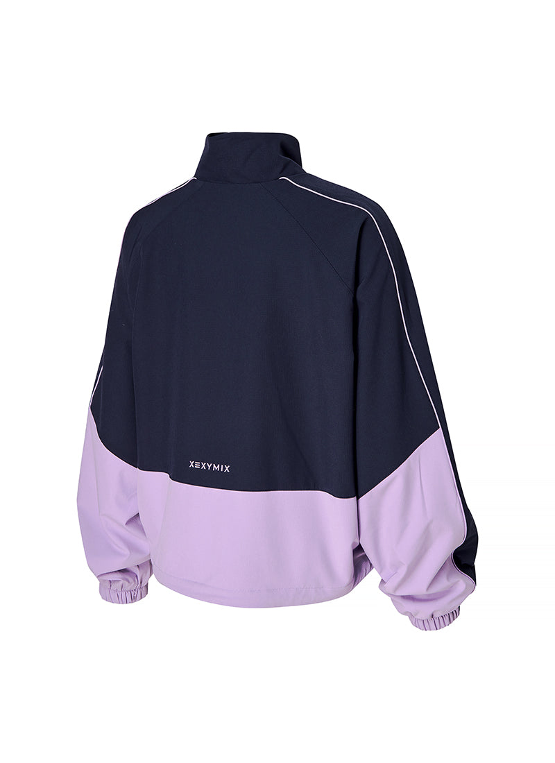 Mild Color Block Windbreaker