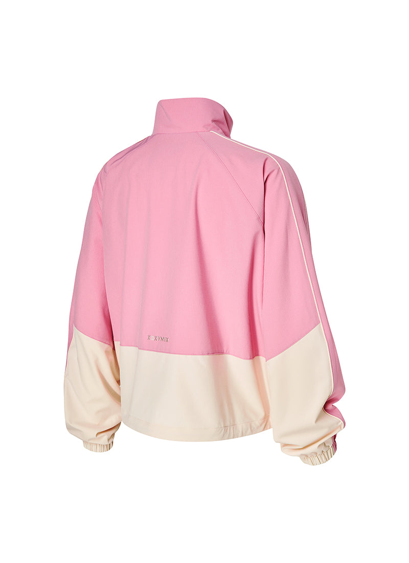 Mild Color Block Windbreaker