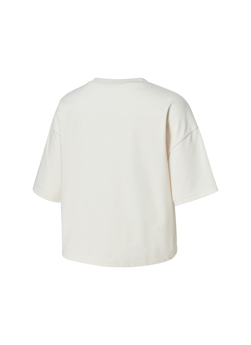 Cool Touch Basic Crop T-shirts