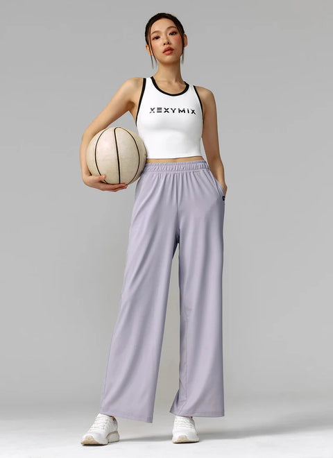 [2 FOR]Medium Feather Cooling Wide Pants