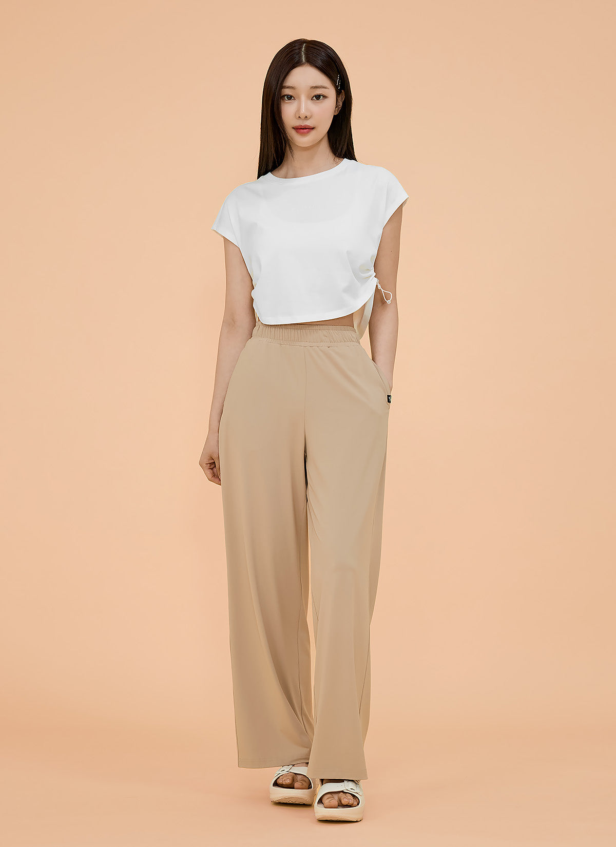 Medium Feather Cooling Wide Pants