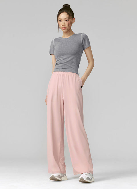 [2 FOR] Medium Feather Cooling Basic & Two-Tuck Wide Pants
