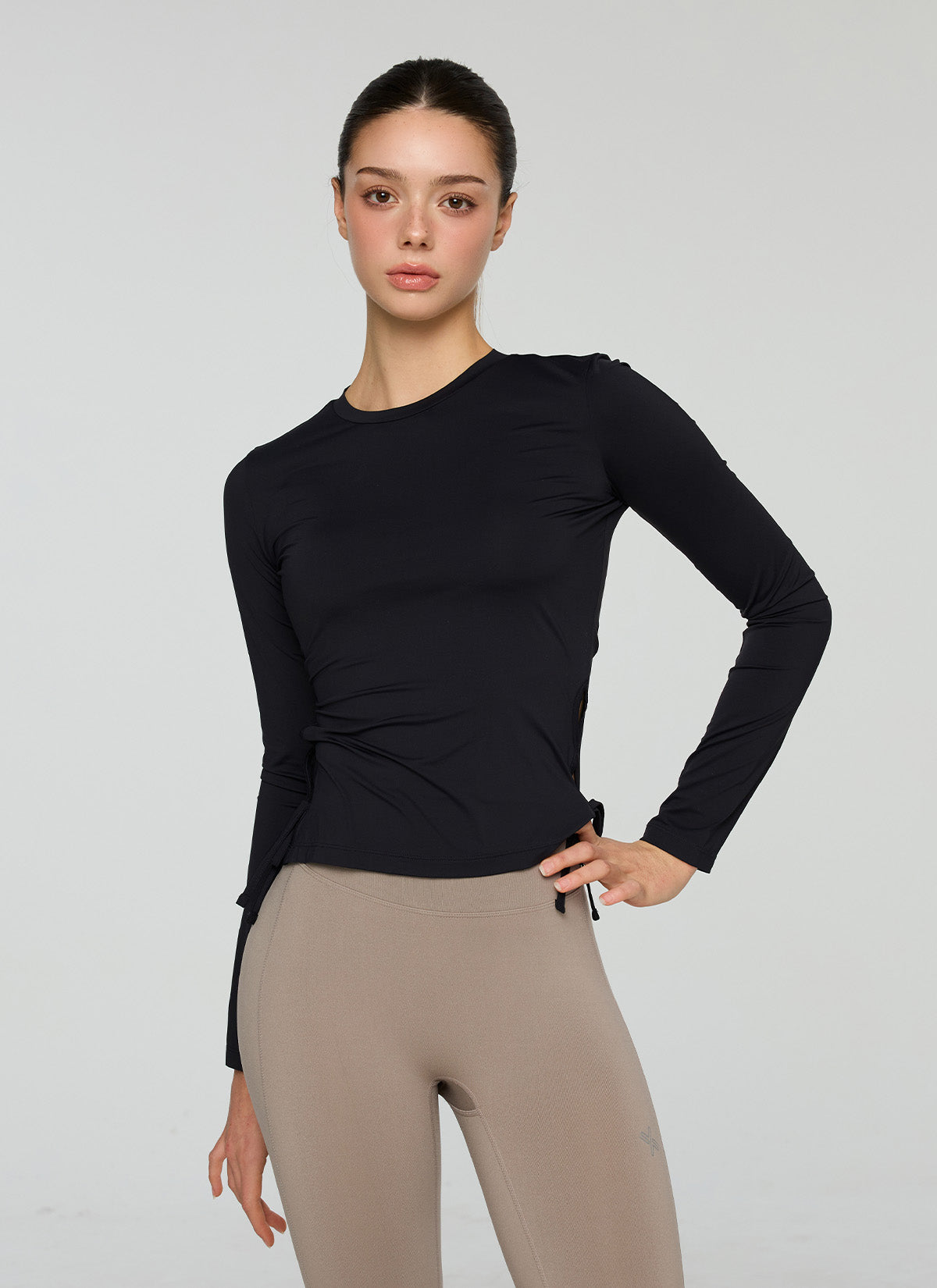 Cooling Side Ribbon Long Sleeve