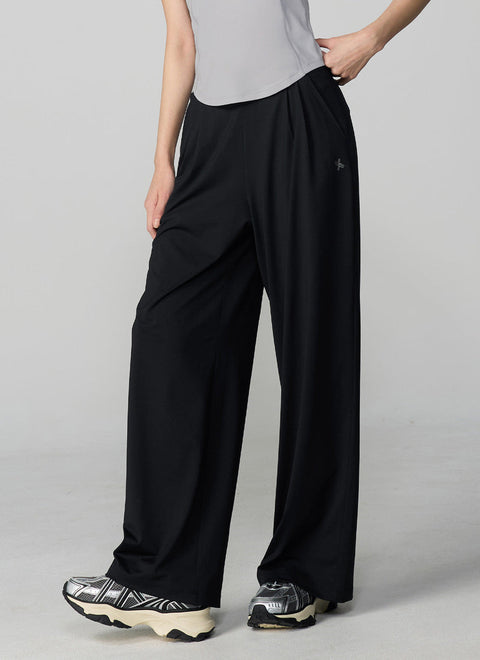 [2 FOR] Medium Feather Cooling Basic & Two-Tuck Wide Pants