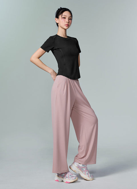 [2 FOR] Medium Feather Cooling Basic & Two-Tuck Wide Pants