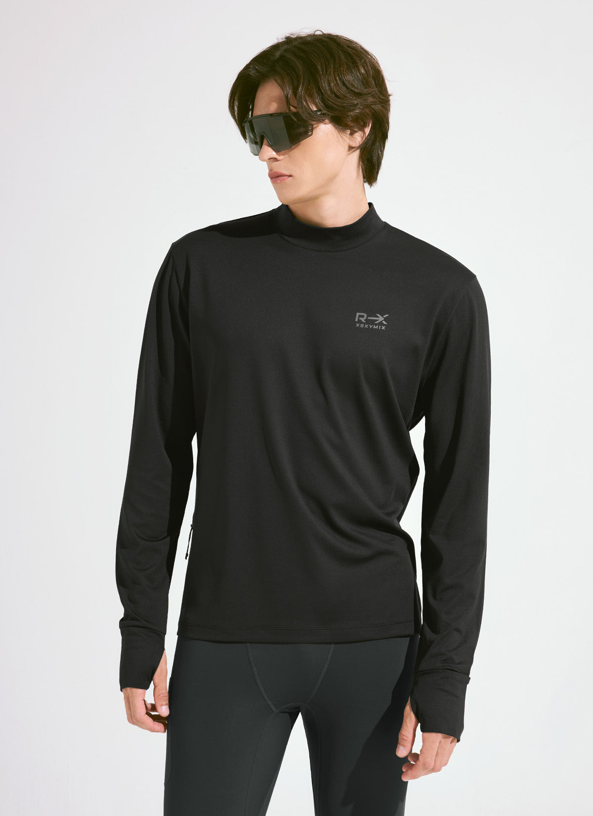 RX Mens Mock Neck Long Sleeve
