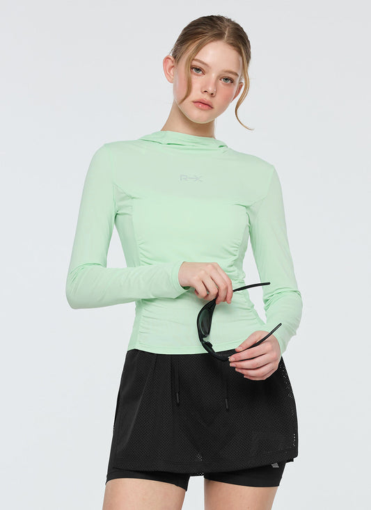 RX Air Breeze Shirring Hoodie
