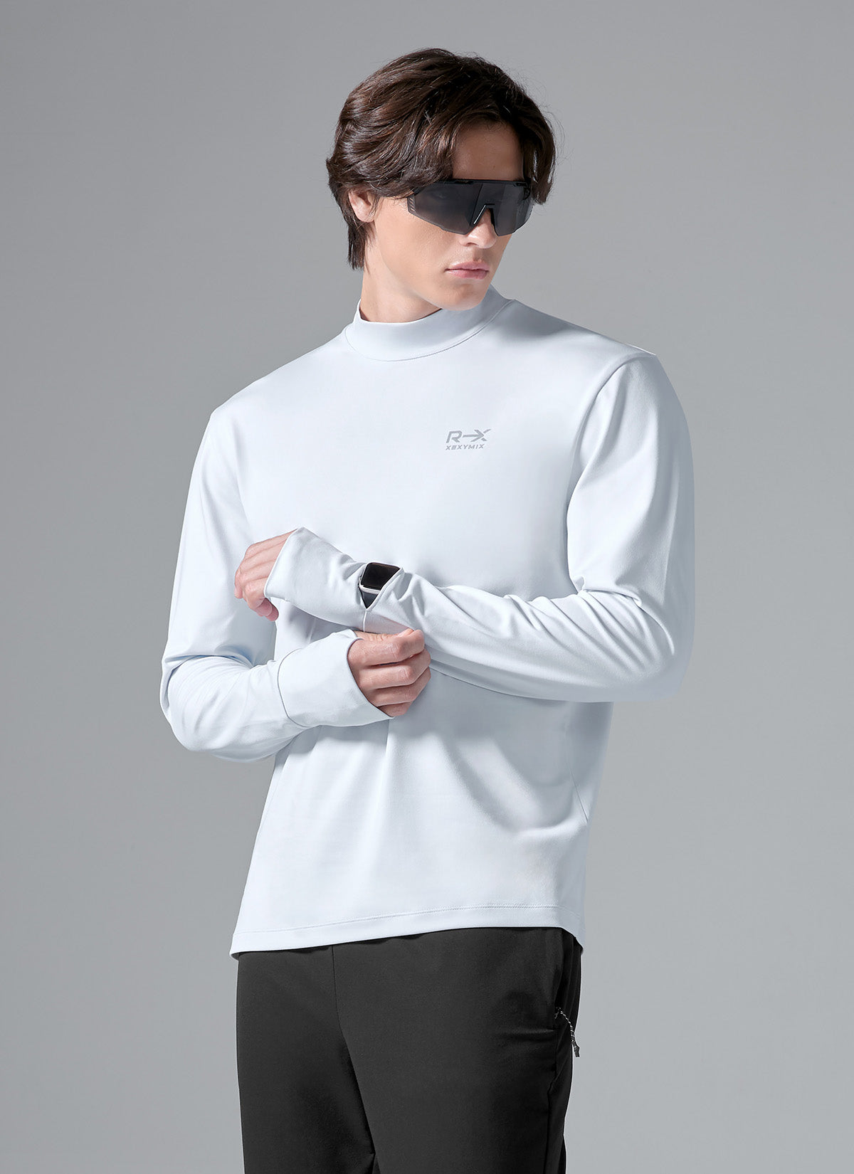 RX Mens Mock Neck Long Sleeve
