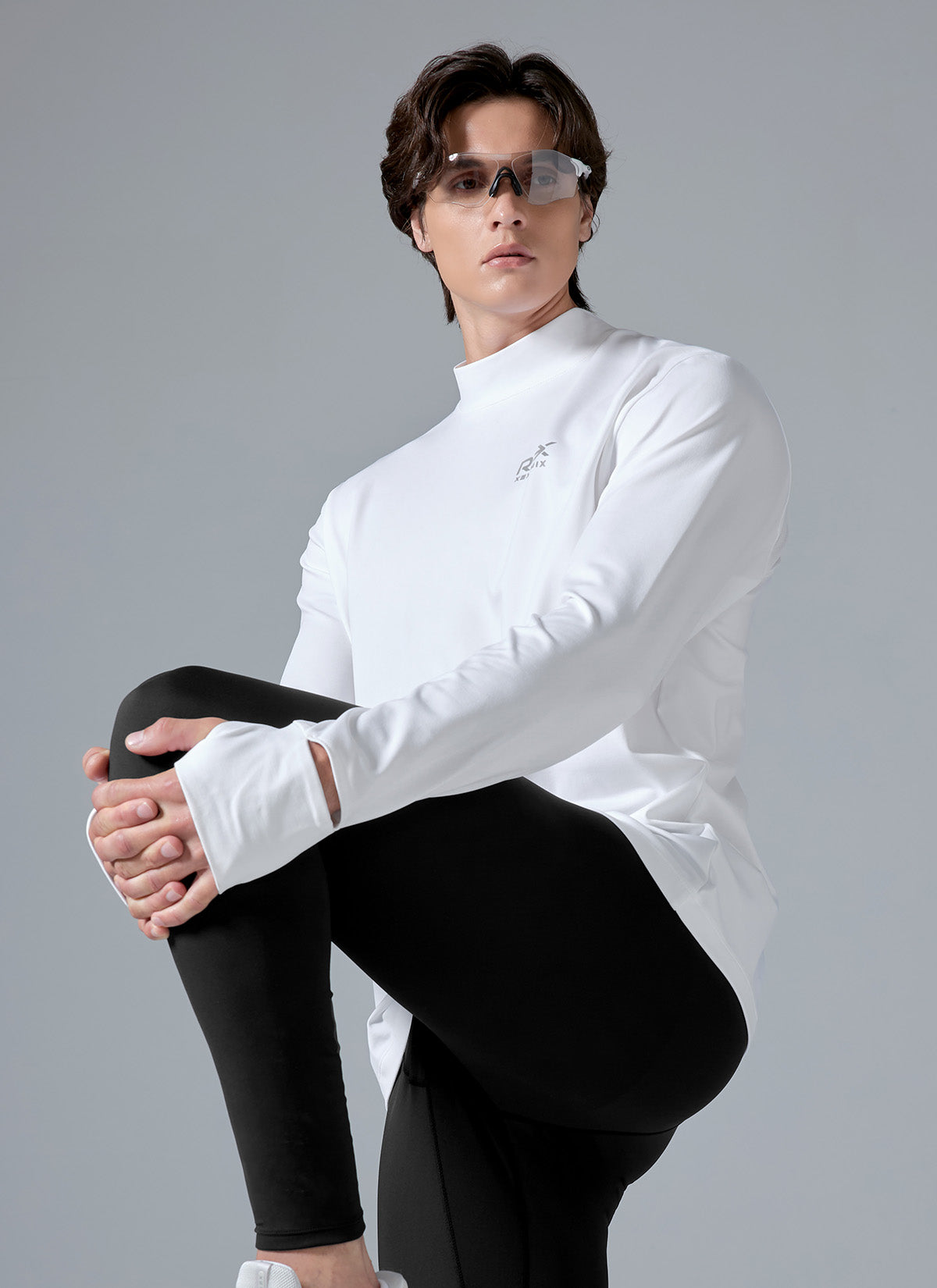 RX Mens Mock Neck Long Sleeve