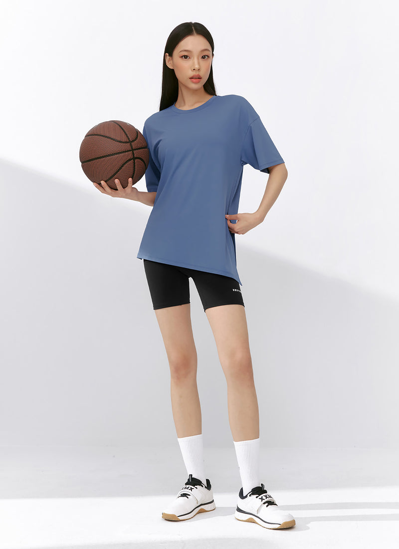 [2 FOR] Ice Feather Mesh 2.0 Back Slit Short Sleeve & Ice Feather Light 2.0 Unbalanced Loosefit Short Sleeve