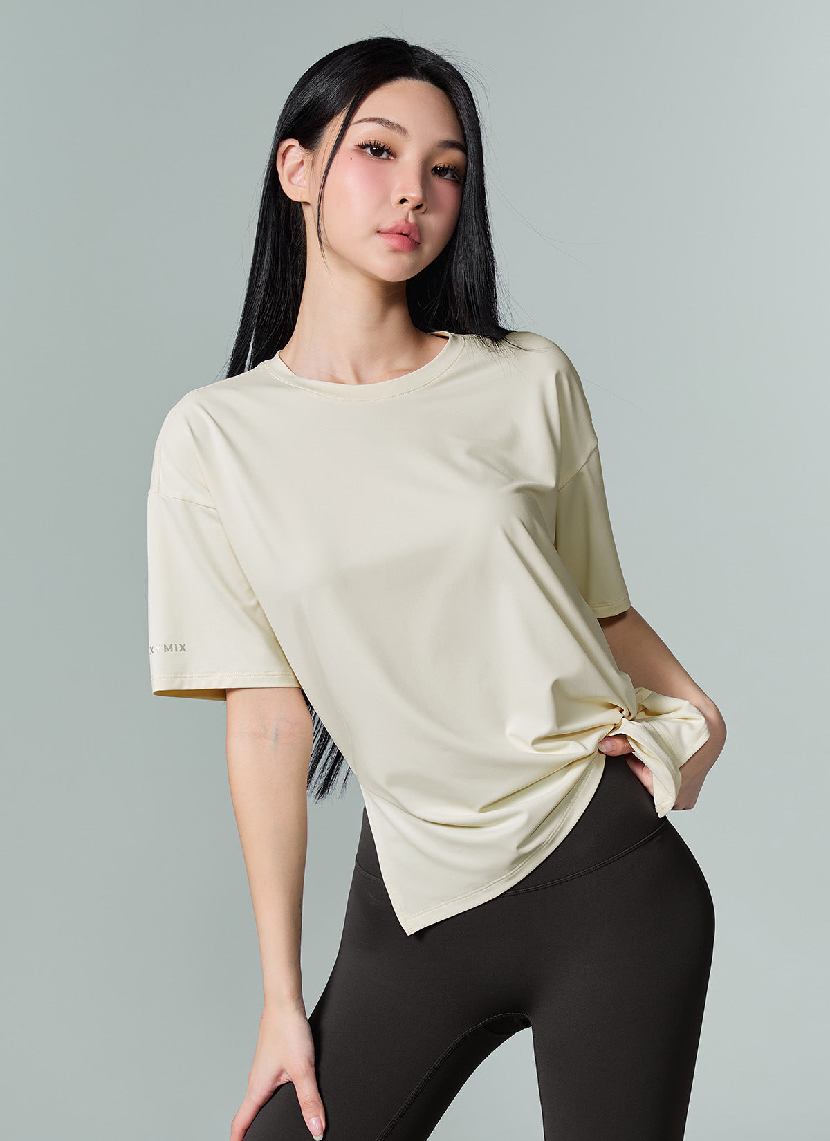 [2 FOR] Ice Feather Light 2.0 Unbalanced Loosefit Short Sleeve