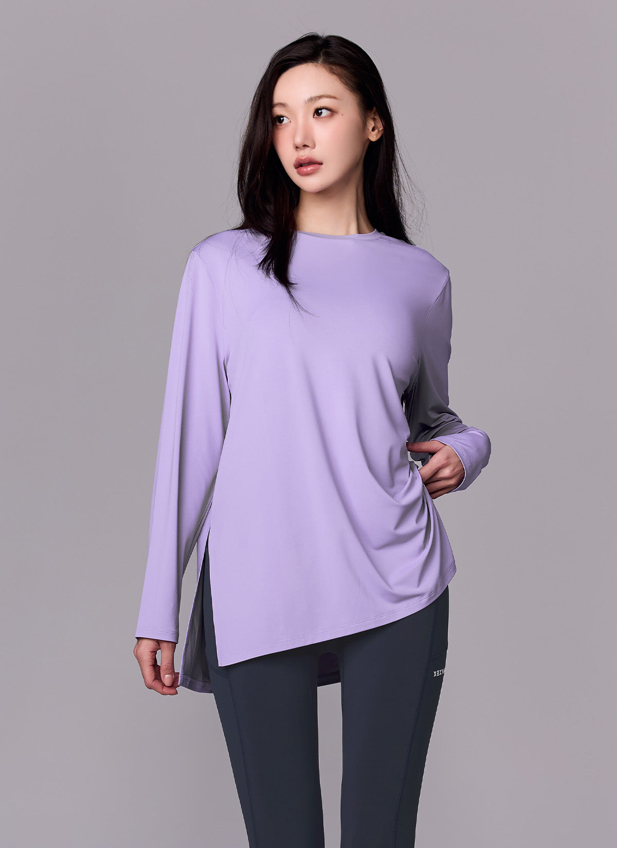Ice Feather Light Loose Fit Long Sleeve