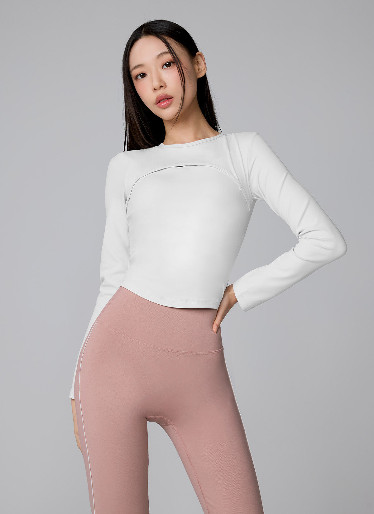 Greige White