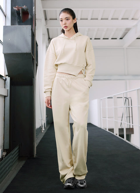 Softly Pintuck Wide Pants