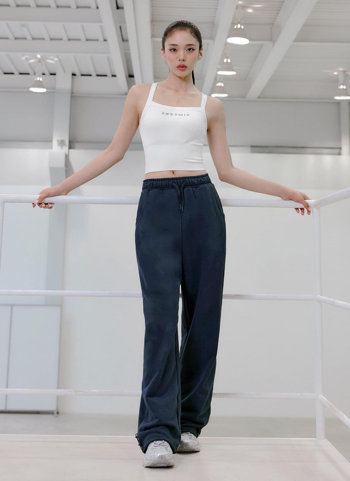 Softly Pintuck Wide Pants