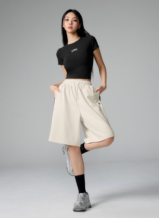 More Trackline Bermuda Shorts