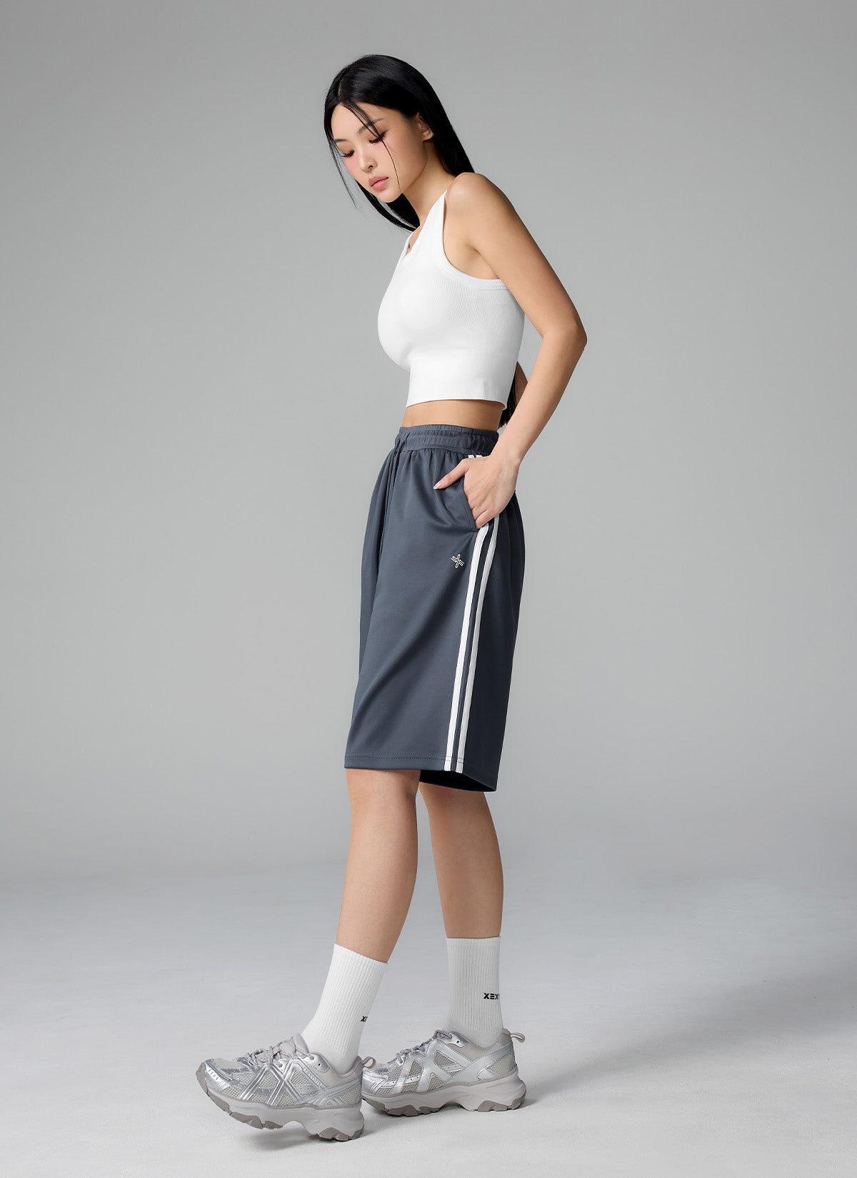 More Trackline Bermuda Shorts