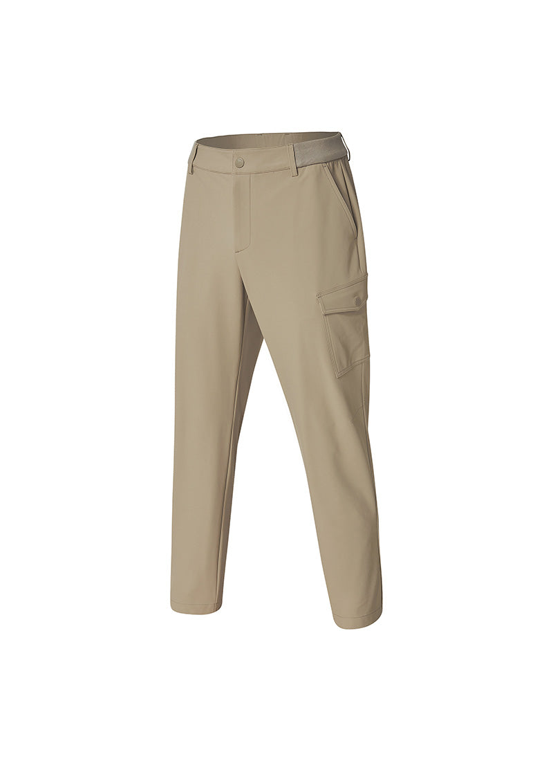 Cargo Pocket Banding Tapered Pants