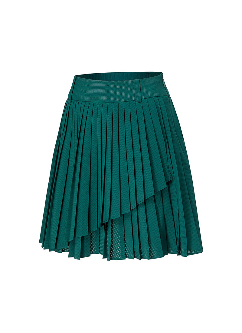 Magic Hole Pleats Culottes Skirt