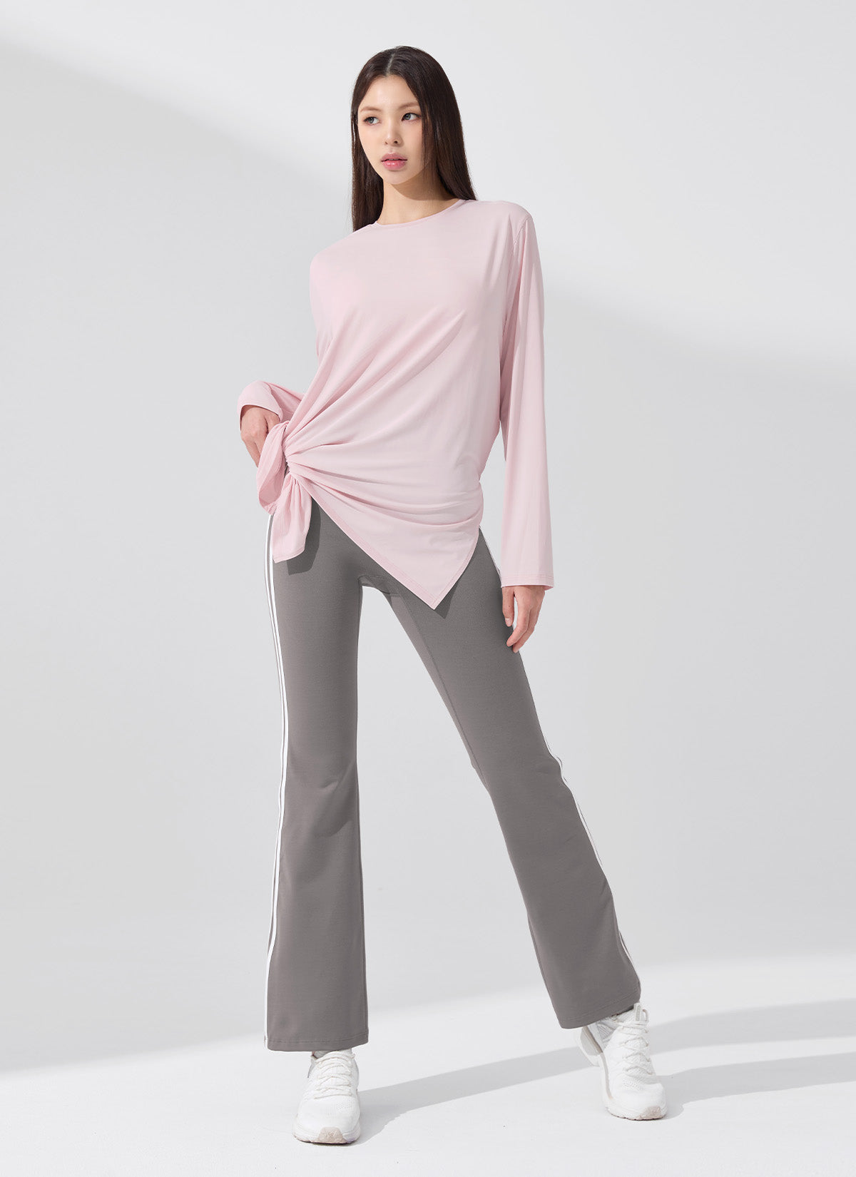 ComfortFine Track Line Bootcut Leggings (New Color)