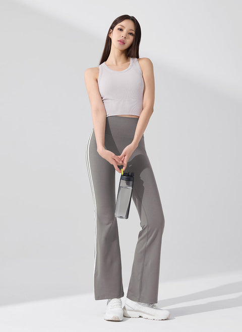 [2 FOR] Comfort Fine Trackline 5" Leggings & Boot Cut Leggings