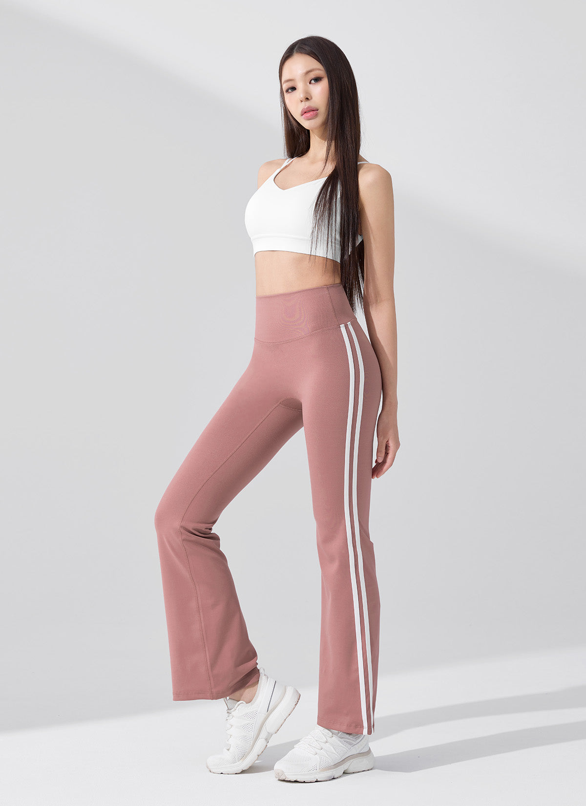 ComfortFine Track Line Bootcut Leggings (New Color)