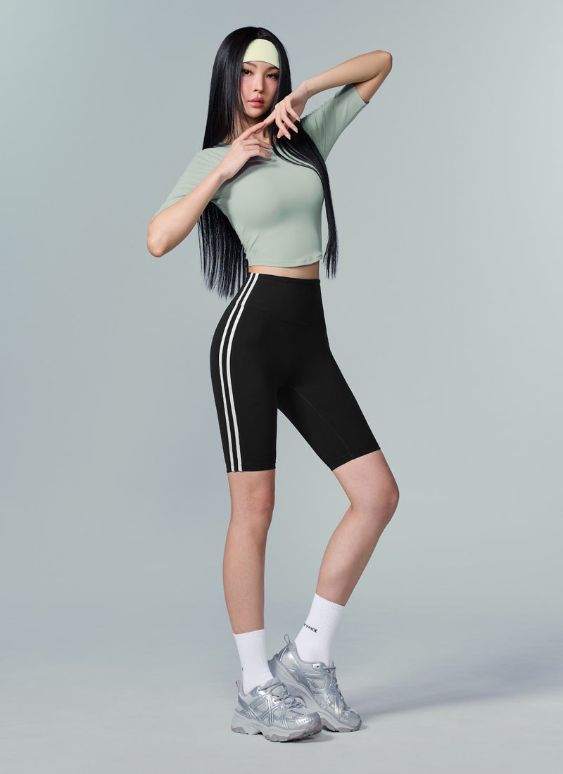 [2 FOR] Comfort Fine Trackline 5" Leggings & Boot Cut Leggings