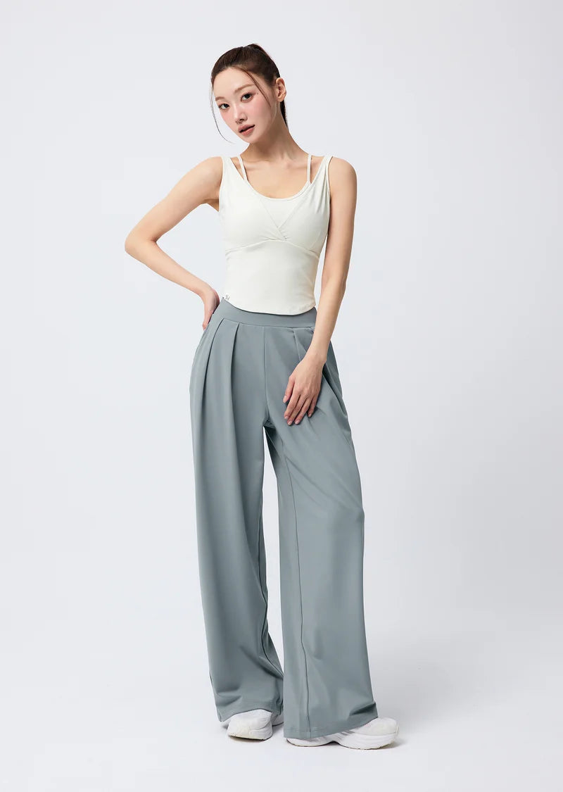 [2 FOR ]Comfort Fine Two-Tuck Wide Pants