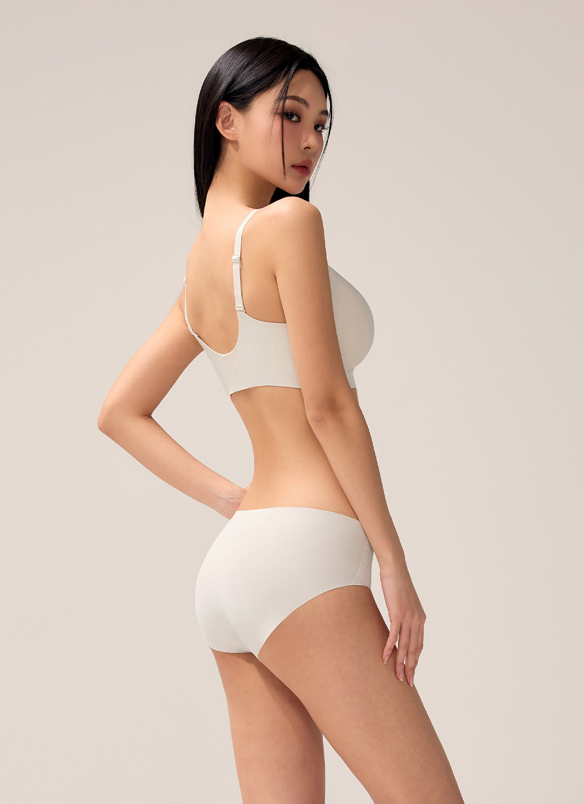 [SET] Mellow Day Hook-Closure Bra & Panty