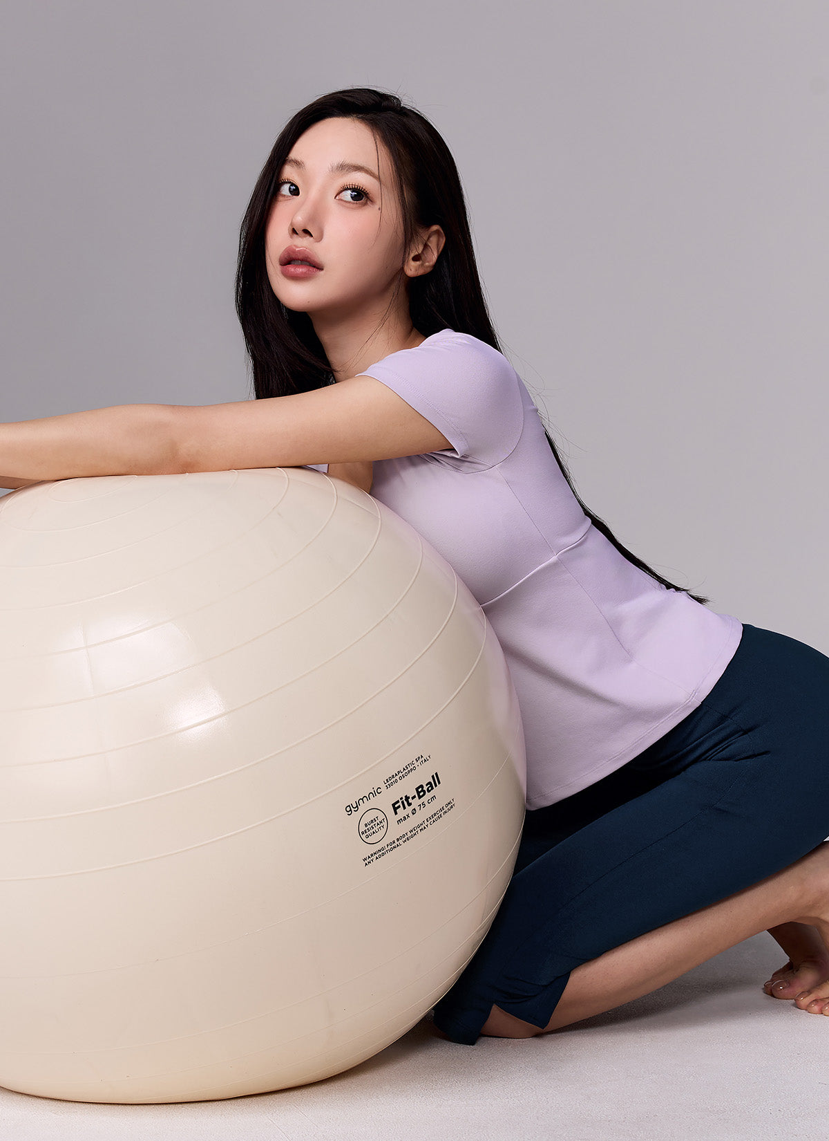 Flare Square Neck Inpad Short Sleeve