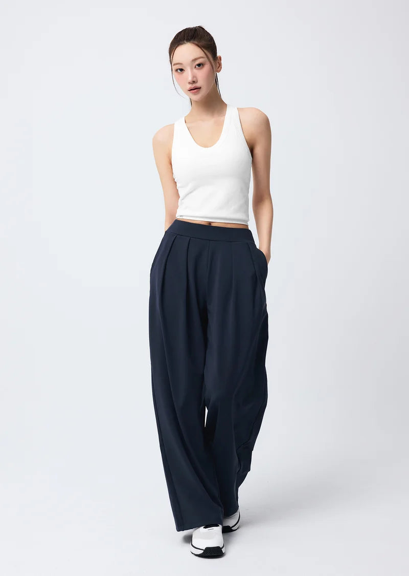 [2 FOR ]Comfort Fine Two-Tuck Wide Pants