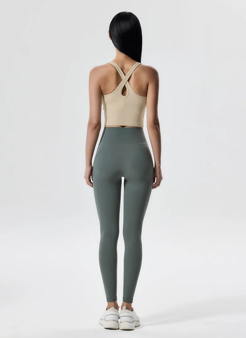 [2 FOR]Cotton Like Cut Out Hole Cropped Top