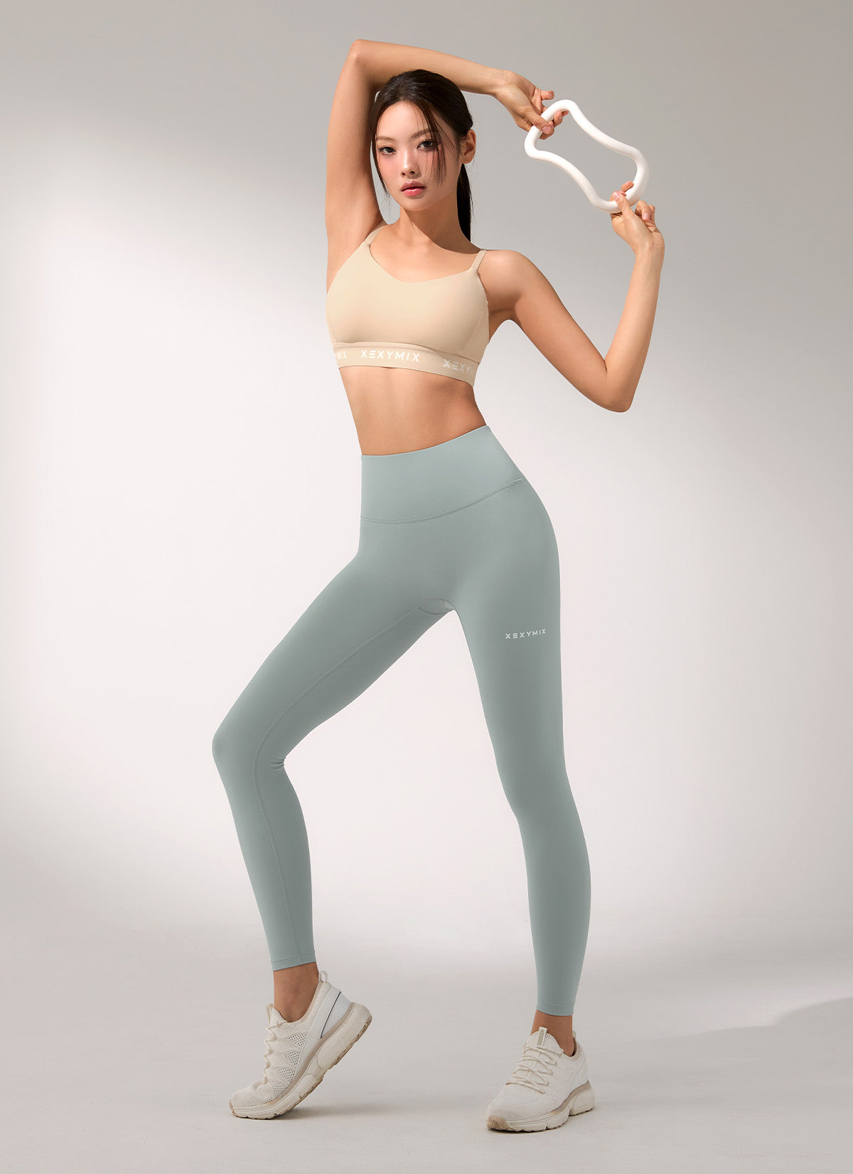 Black Label Signature Power Rise Logo Band Bra